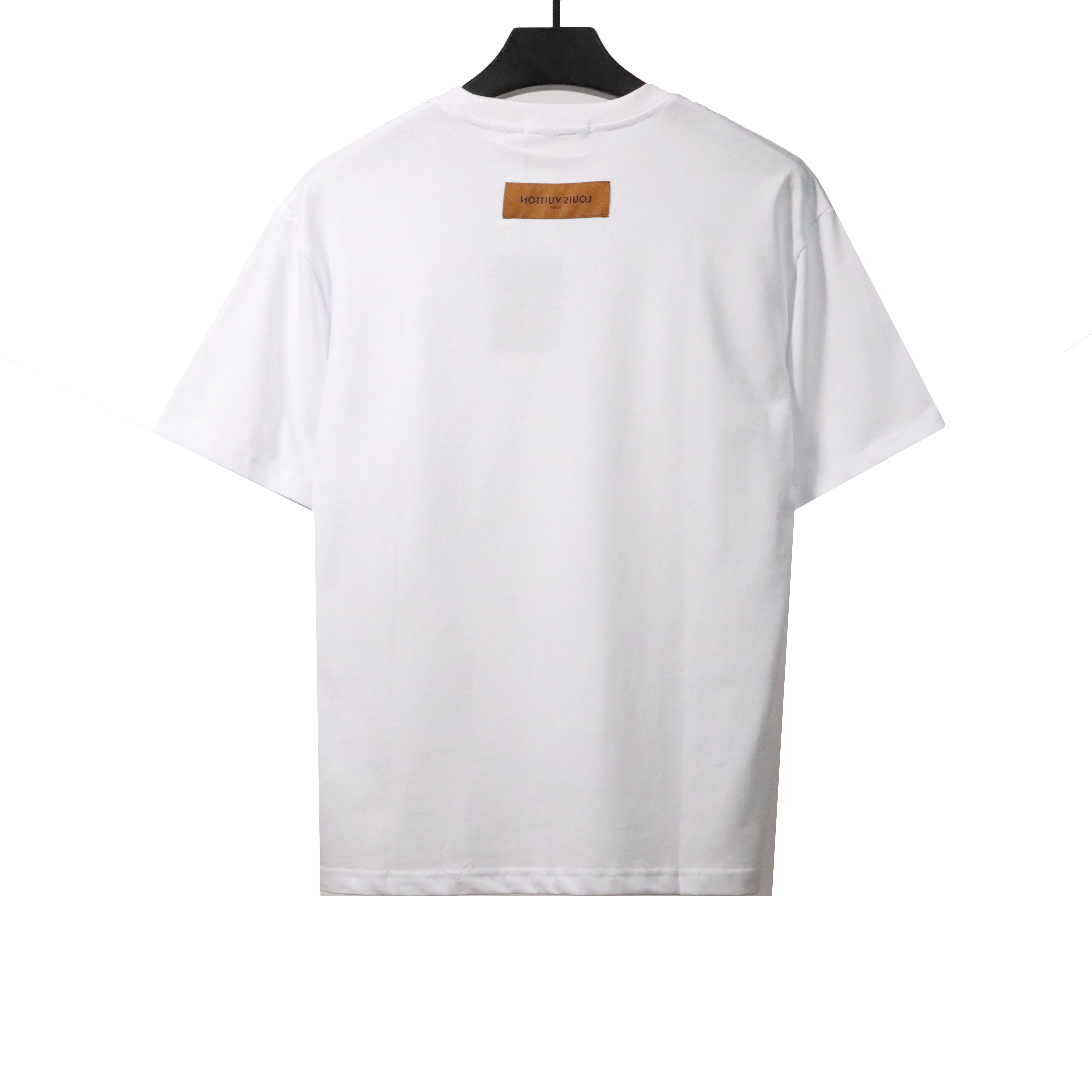 Louis Vuitton neckline multi-series pattern T-Shirts white