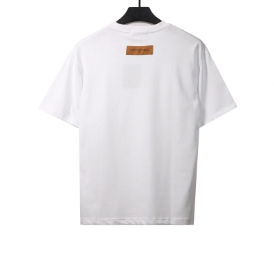 Louis Vuitton neckline multi-series pattern T-Shirts white 02
