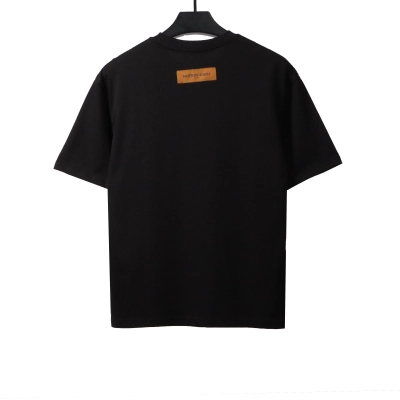 Louis Vuitton peace dove patch T-Shirts black 02