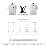  Louis Vuitton peace dove patch T-Shirts white