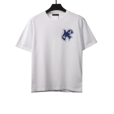 Louis Vuitton peace dove patch T-Shirts white 01