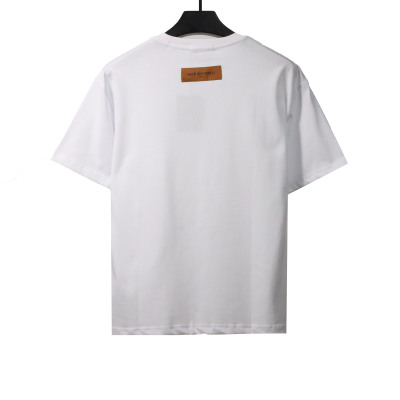  Louis Vuitton peace dove patch T-Shirts white 02