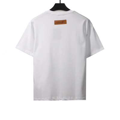 Louis Vuitton peace dove patch T-Shirts white 02