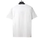 Louis Vuitton rainbow letter print T-Shirts white