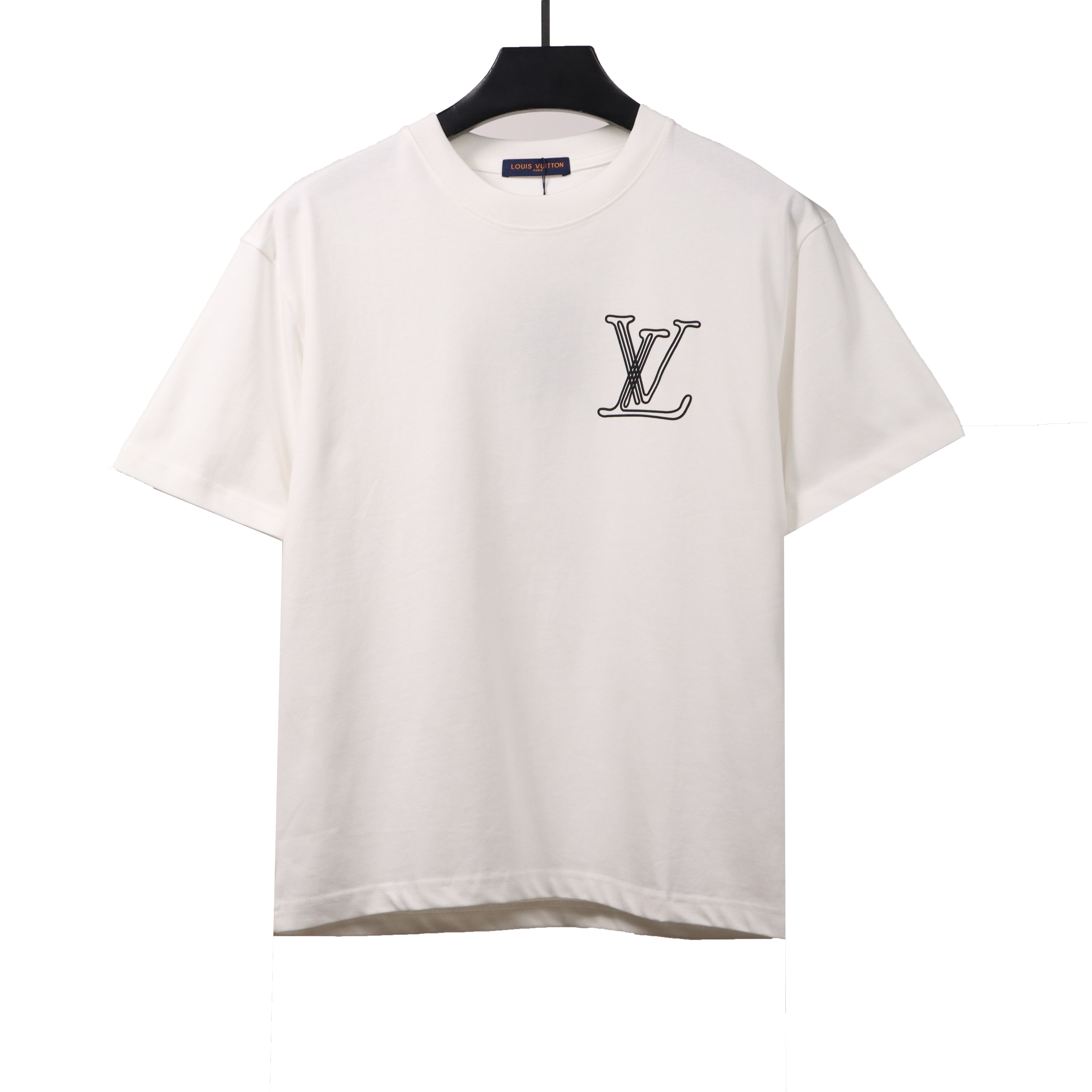 Louis Vuitton sketch painting logo T-Shirts white