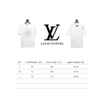  Louis Vuitton three-dimensional embossed embossed logo T-Shirts 1