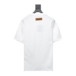  Louis Vuitton three-dimensional embossed embossed logo T-Shirts 1