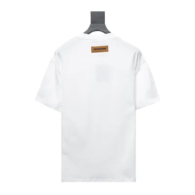  Louis Vuitton three-dimensional embossed embossed logo T-Shirts 1 02