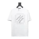  Louis Vuitton three-dimensional embossed embossed logo T-Shirts 1