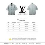 Louis Vuitton washed full print denim T-Shirts