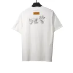 Louis Vuitton watercolor depiction of colorful shell T-Shirts