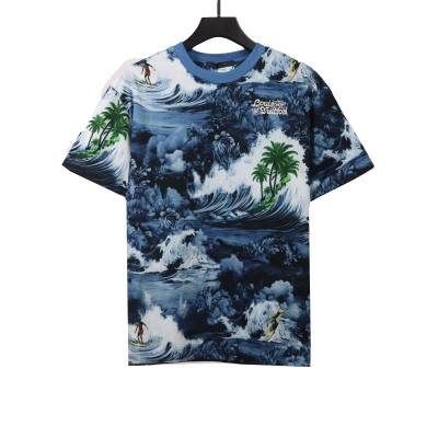 Louis Vuitton wave print T-Shirts 01