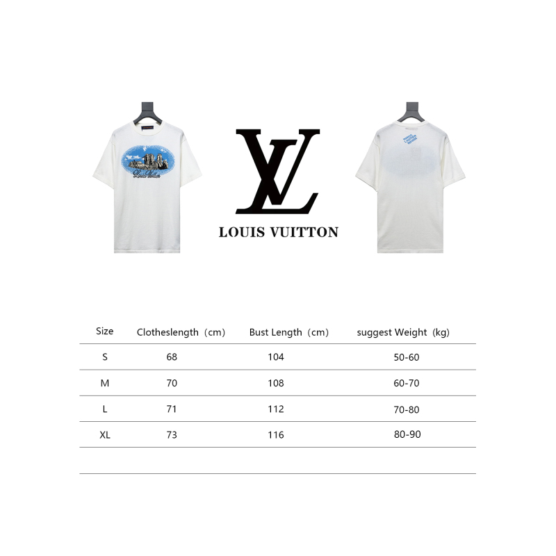 Louis Vuitton western cowboy jacquard knitted T-Shirts