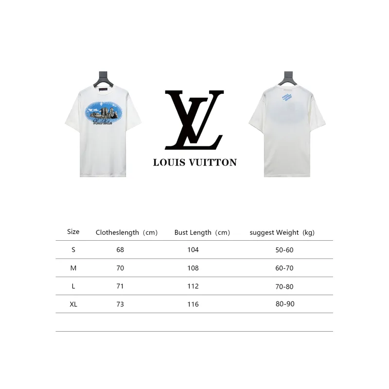 Louis Vuitton western cowboy jacquard knitted T-Shirts