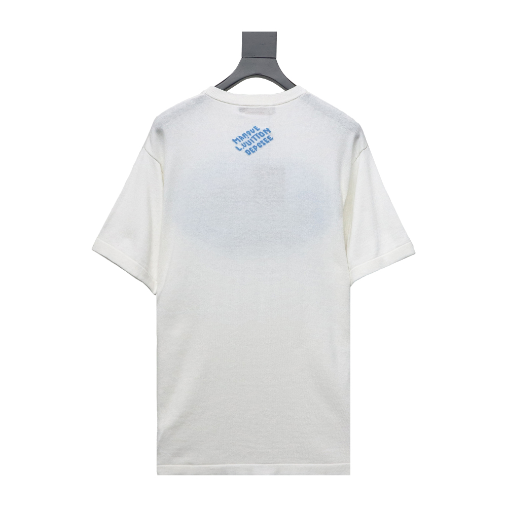 Louis Vuitton western cowboy jacquard knitted T-Shirts