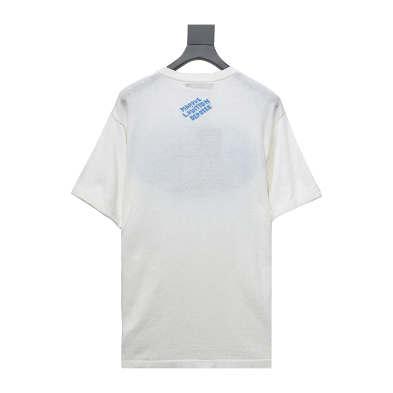 Louis Vuitton western cowboy jacquard knitted T-Shirts