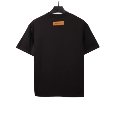 Louis Vuitton Yellow big logo T-Shirts 1 02