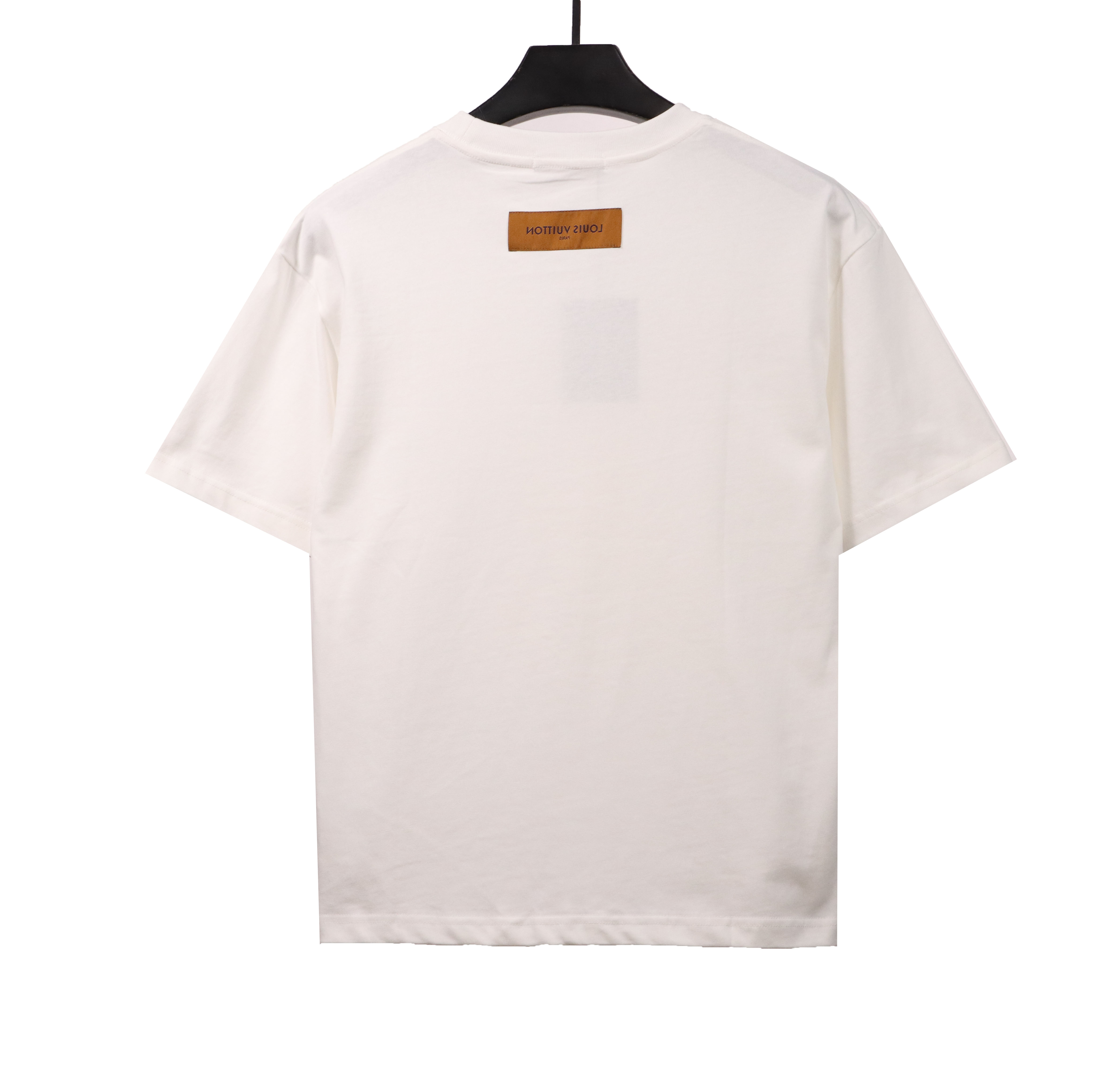 Louis Vuitton Yellow big logo T-Shirts 2
