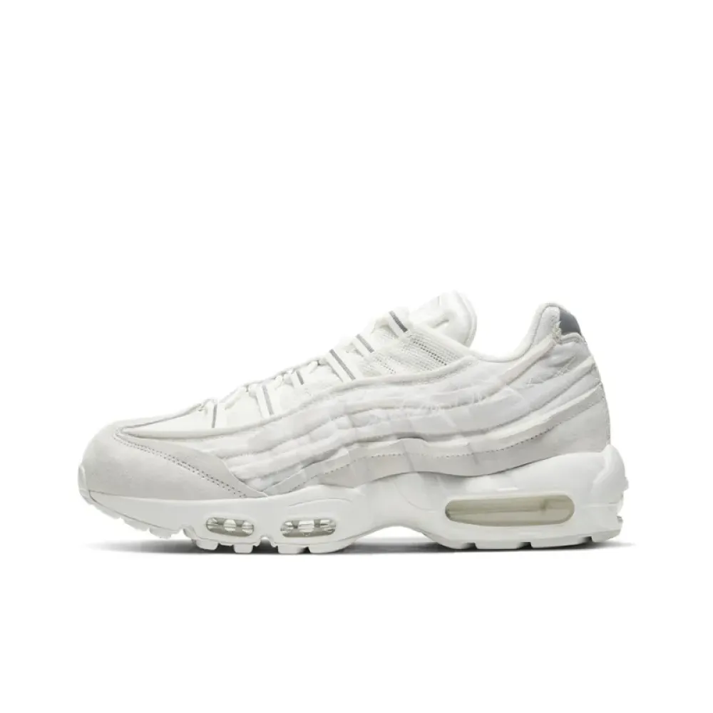 Comme Des Garcons x Air Max 95 white，CU8406-100