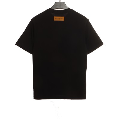 Louis Vuitton abstract character T-Shirts black 02