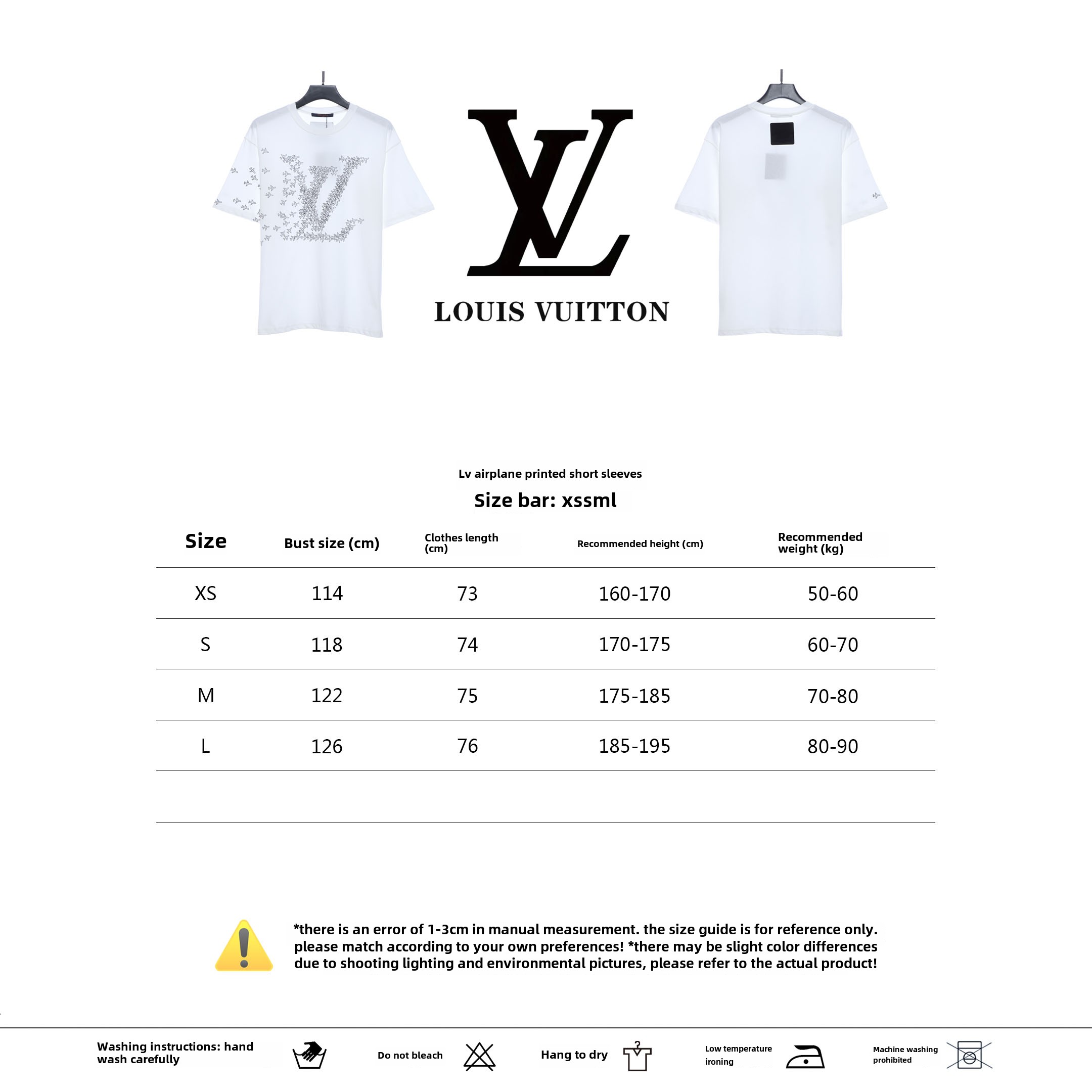 Louis Vuitton airplane print T-Shirts 1