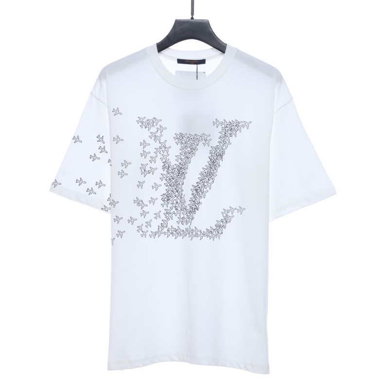  Louis Vuitton airplane print T-Shirts 1