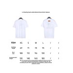  Louis Vuitton Back floating embroidered cloud T-Shirts