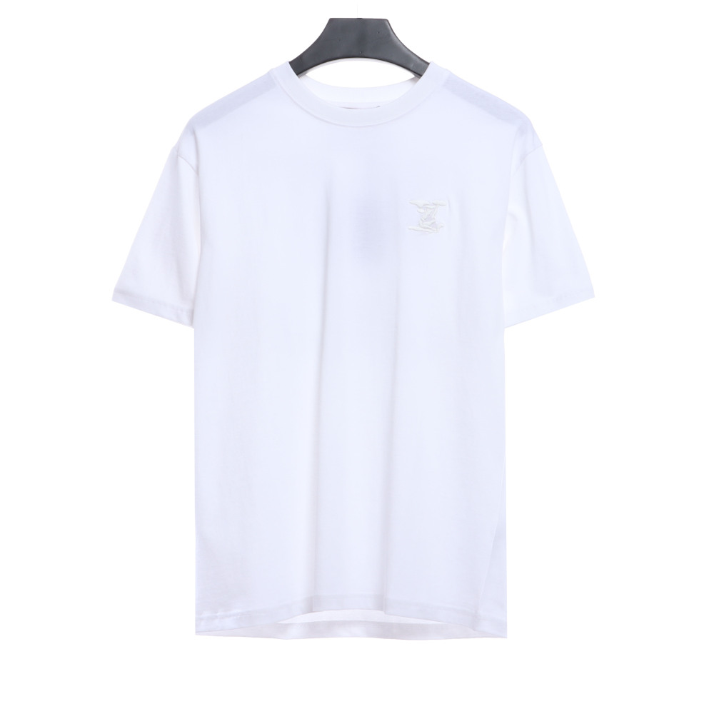  Louis Vuitton Back floating embroidered cloud T-Shirts