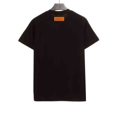 Louis Vuitton chest leather label embroidered T-Shirts 2 02