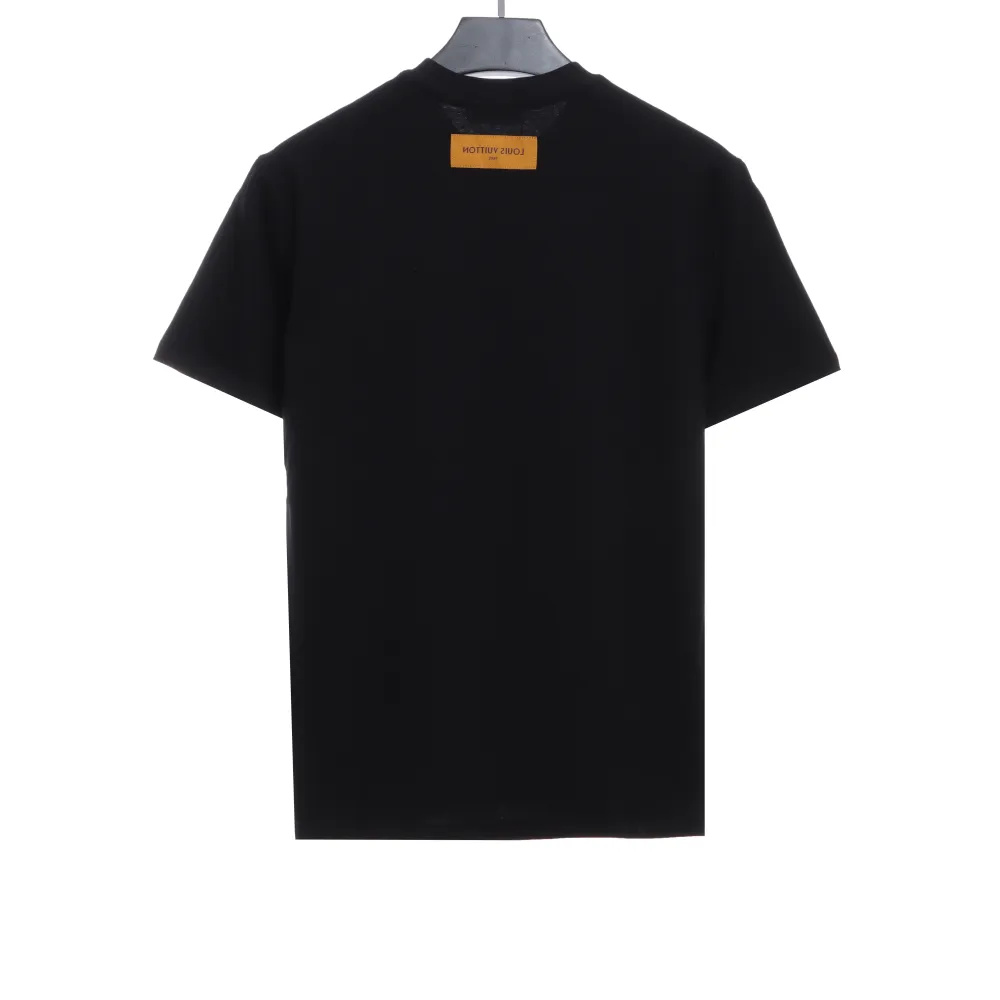 Louis Vuitton Chest logo letter T-Shirts