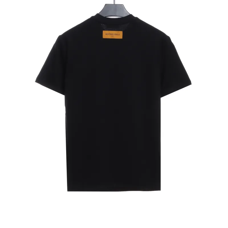 Louis Vuitton Chest logo letter T-Shirts