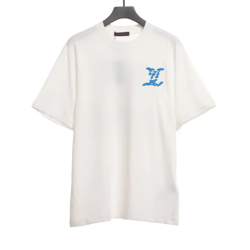 Louis Vuitton cloud print LOGO T-Shirts 1