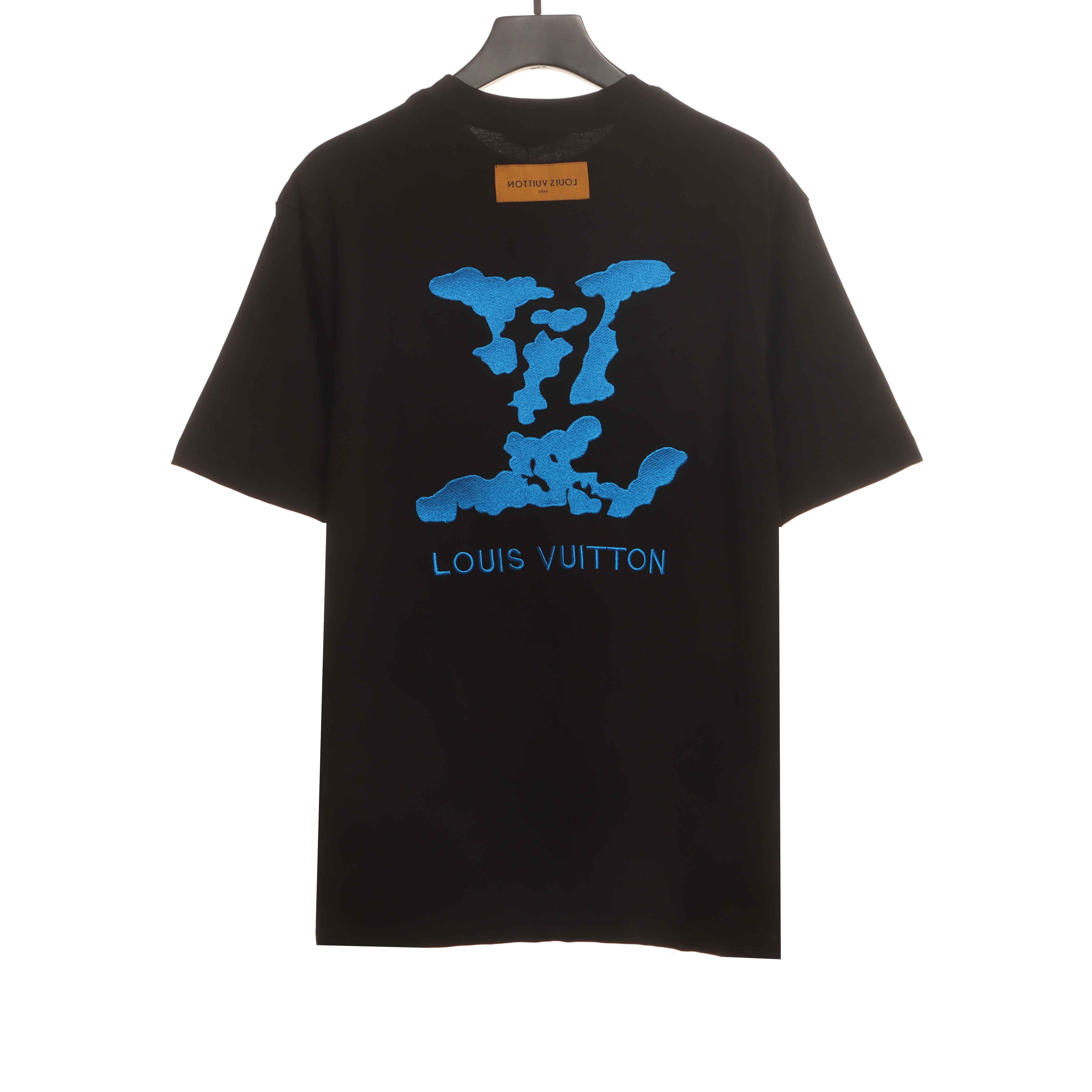 Louis Vuitton cloud print LOGO T-Shirts 2