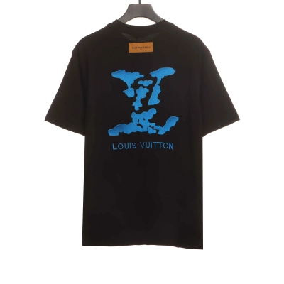 Louis Vuitton cloud print LOGO T-Shirts 2 02