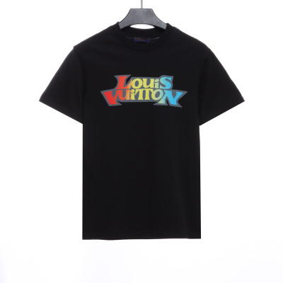 Louis Vuitton Colored printed logo T-Shirts 2 01