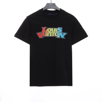 Louis Vuitton Colored printed logo T-Shirts 2 01