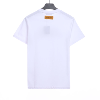  Louis Vuitton colorful printed logo T-Shirts 1 02