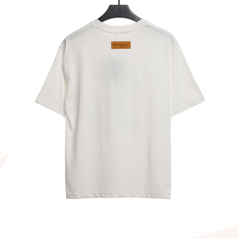  Louis Vuitton Dragon Year Playing with Pearls digital printed T-Shirts