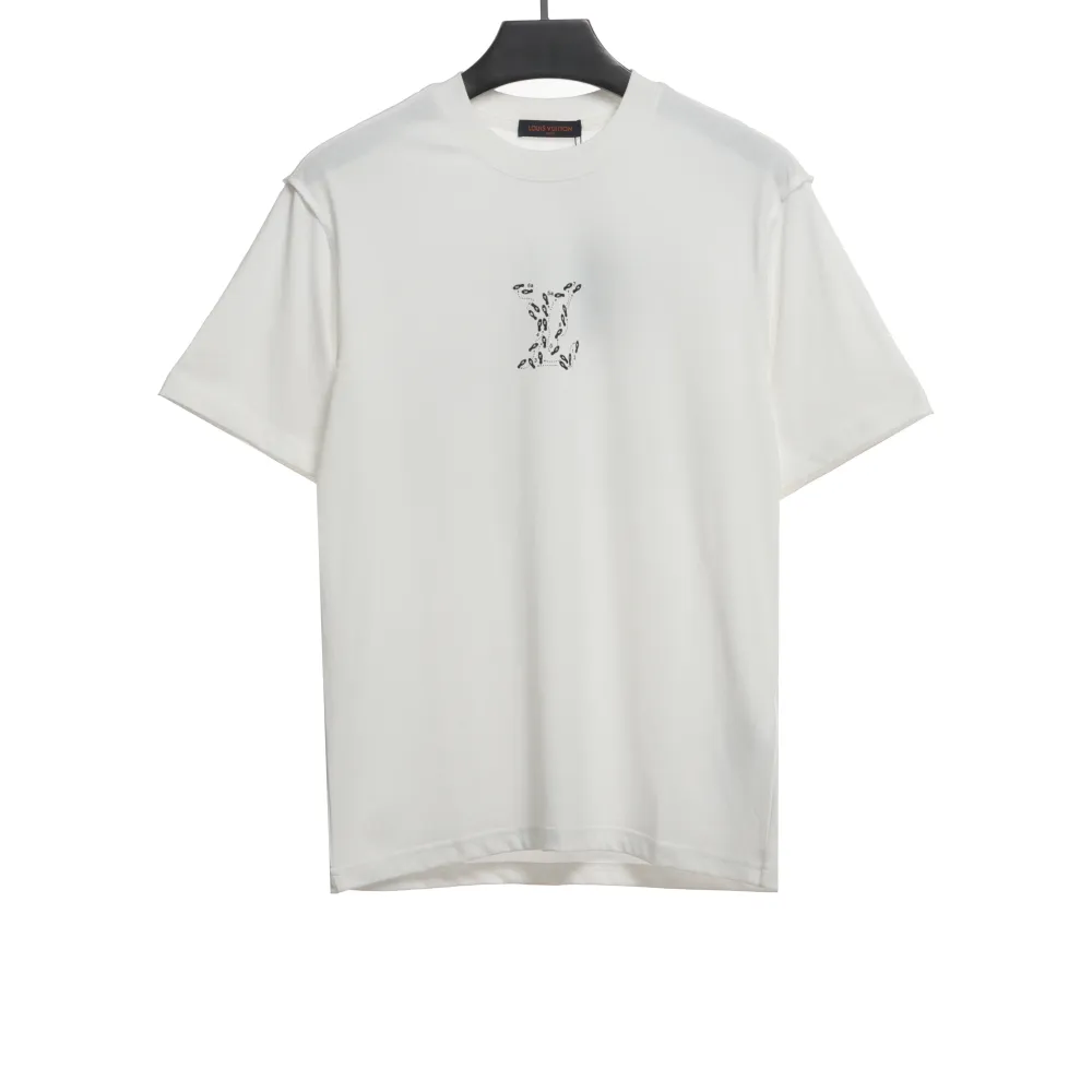  Louis Vuitton employee limited print T-Shirts