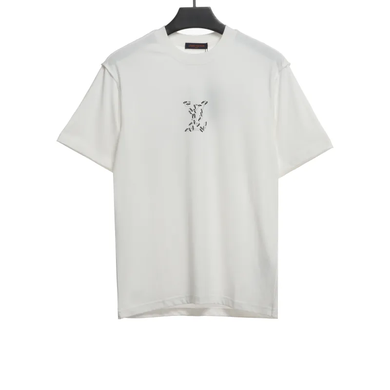  Louis Vuitton employee limited print T-Shirts