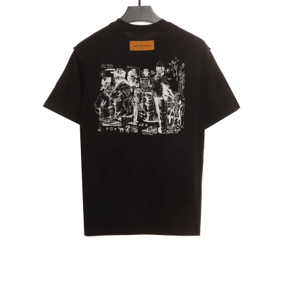 Louis Vuitton employee limited print T-Shirts 2 02