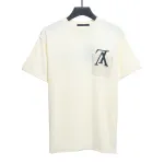 Louis Vuitton Fake chest pocket print T-Shirts 2