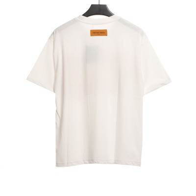  Louis Vuitton flame letter print T-Shirts 02