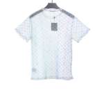 Louis Vuitton Gradient old flower mesh T-Shirts