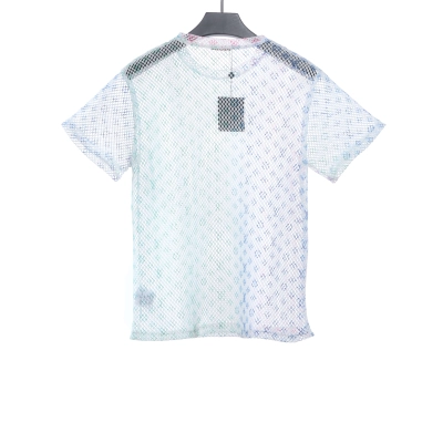 Louis Vuitton Gradient old flower mesh T-Shirts 02