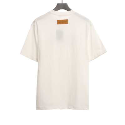  Louis Vuitton hot diamond print T-Shirts 1 02
