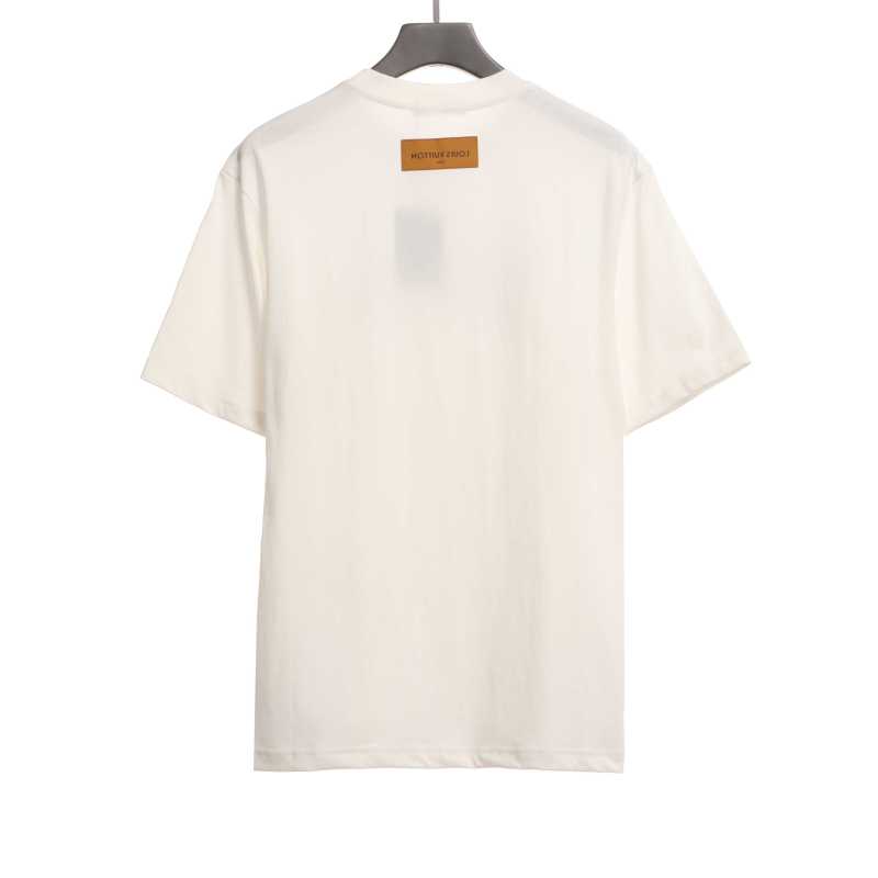  Louis Vuitton hot diamond print T-Shirts 1