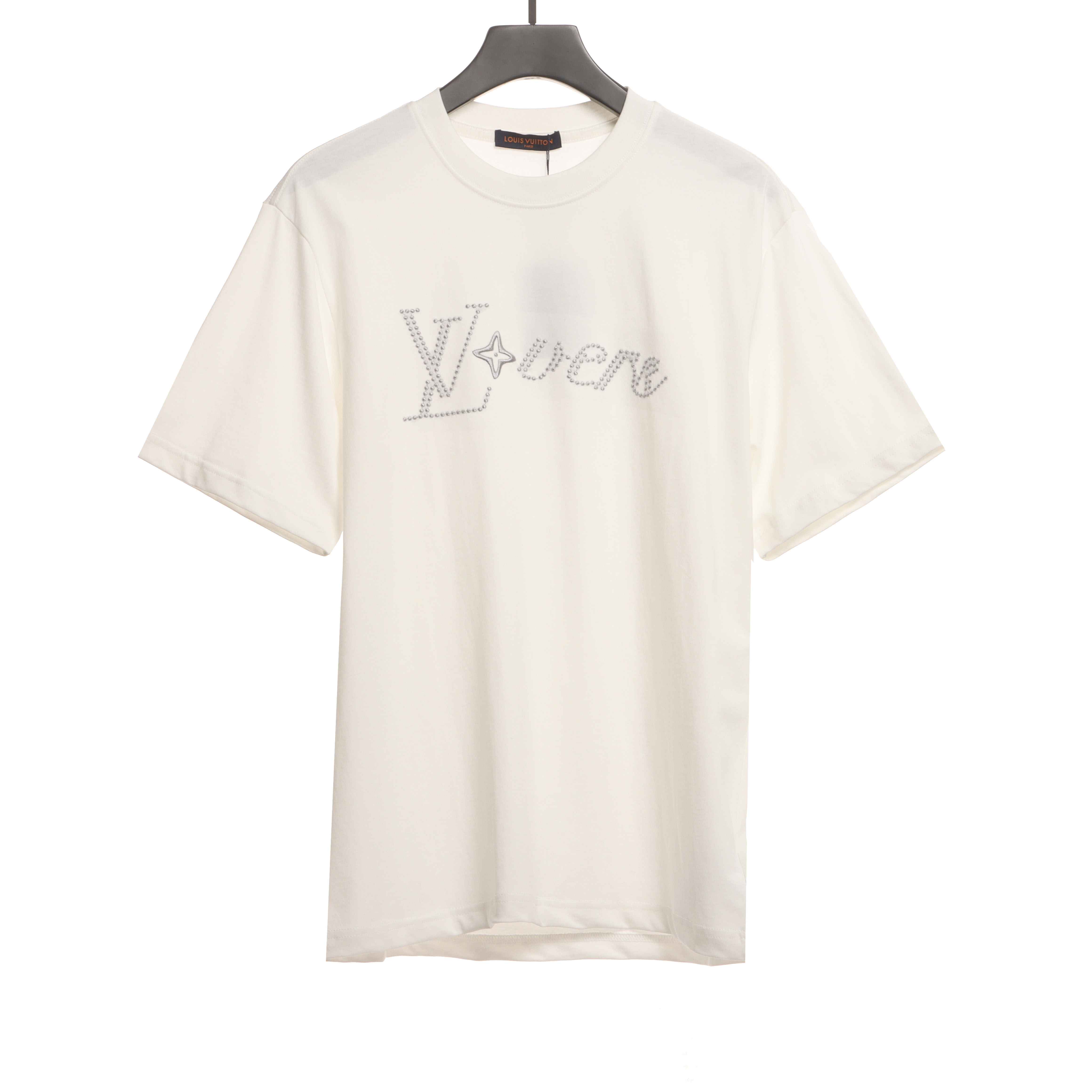 Louis Vuitton hot diamond print T-Shirts 1
