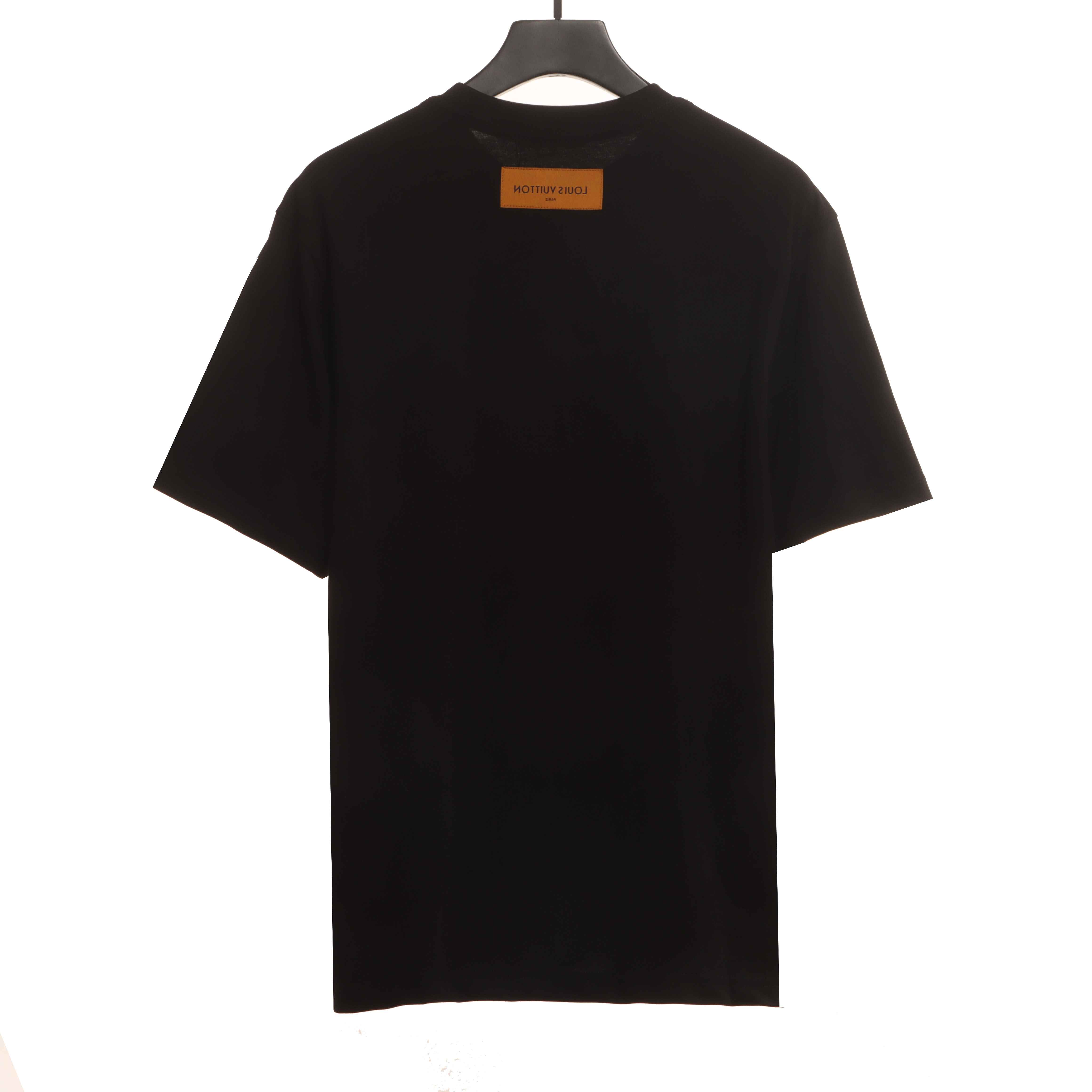 Louis Vuitton hot diamond print T-Shirts 2