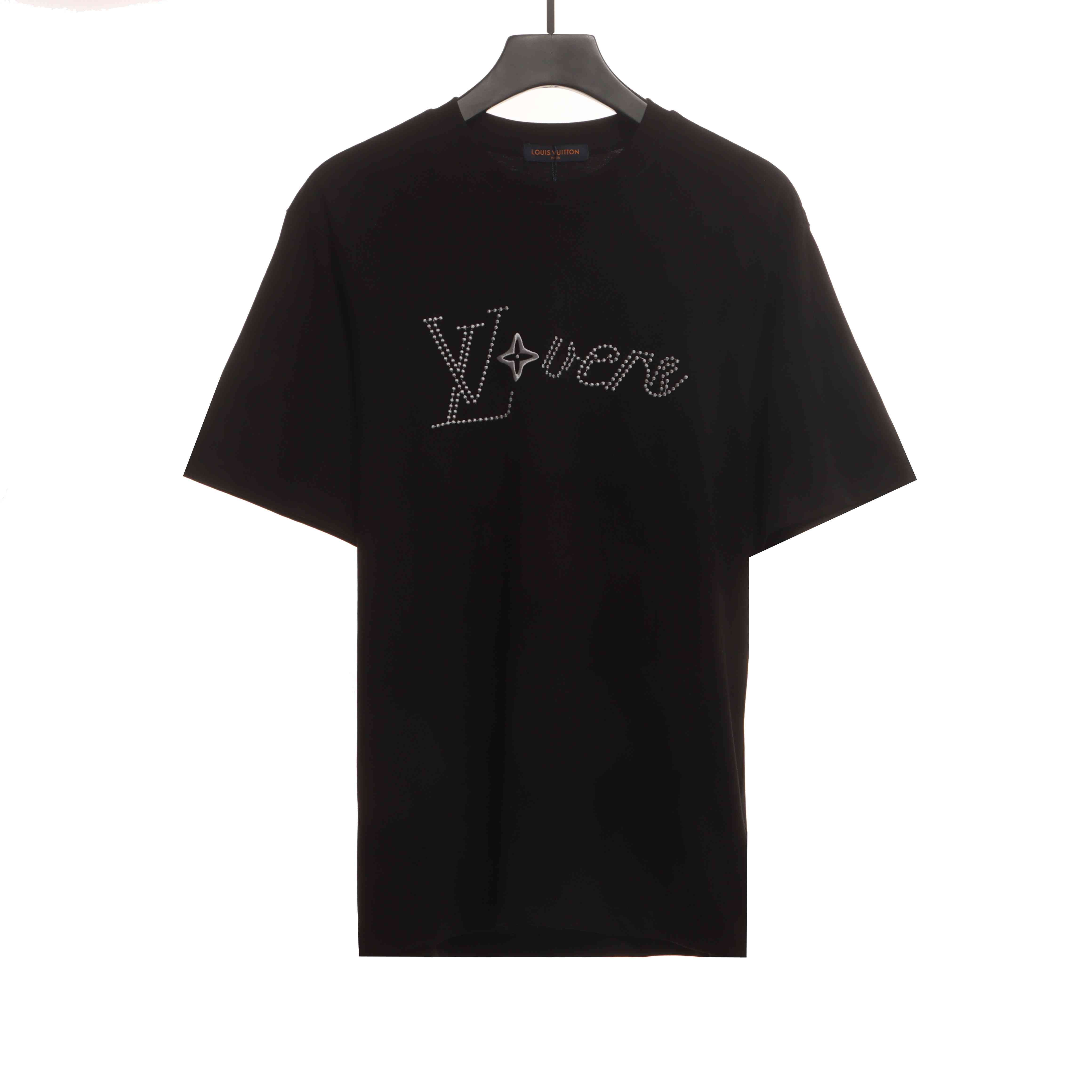 Louis Vuitton hot diamond print T-Shirts 2